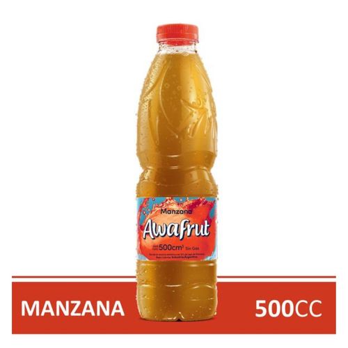 Agua Saborizada Awafrut Manzana 500ml