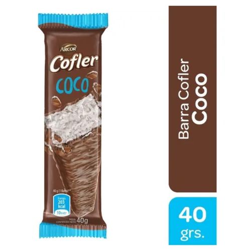 Barra Cofler Sabor Coco 40g