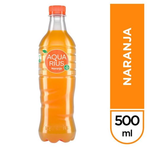 Aquarius Naranja Sin Gas 500ml