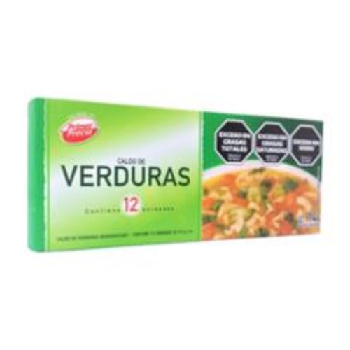 Caldo de Verduras Primer Precio 12 Cubitos 114g