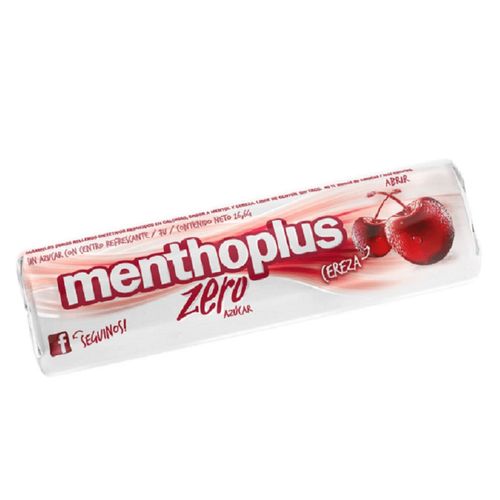 Caramelos Menthoplus S/Azúcar Cherry 27g