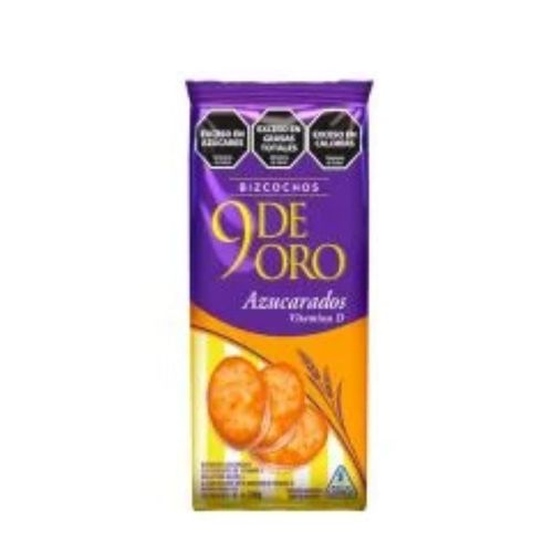 Bizcocho Azucarado 9 de Oro 210gr