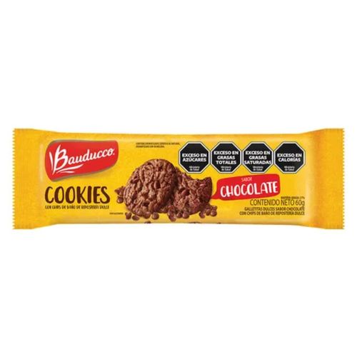 Cookies Bauducco Sabor Chocolate 60g
