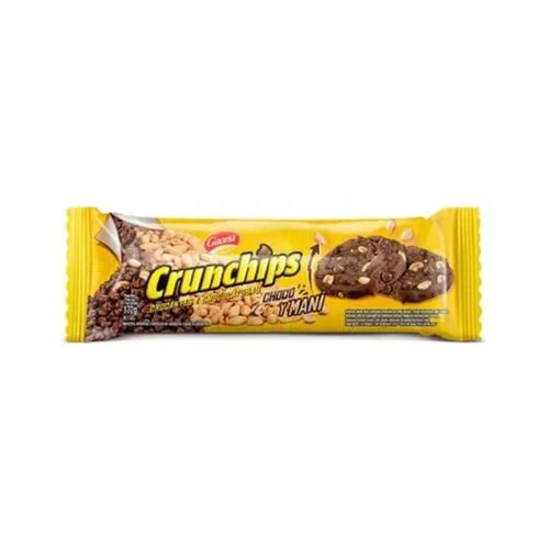 Galletitas Crunchips Gaona Maní 132g