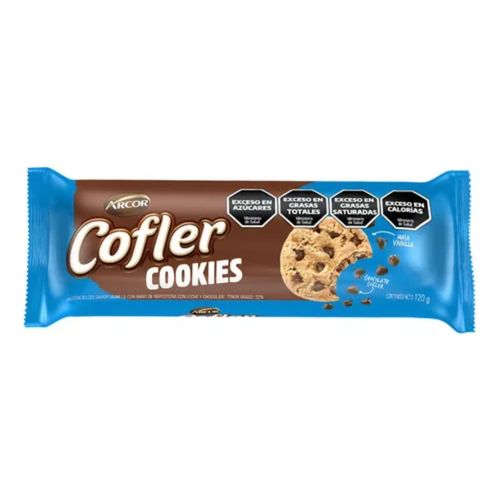 Galletitas Cofler Cookies Con Chips de Chocolate 120g