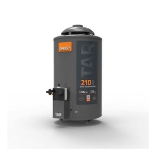 Termotanque A Gas Emege 23L Multigas Alta Recuperacion Gris