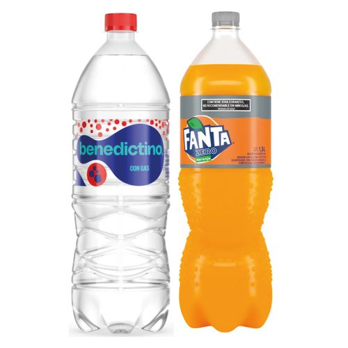 AGUA C/GAS+GFANTA S/AZU