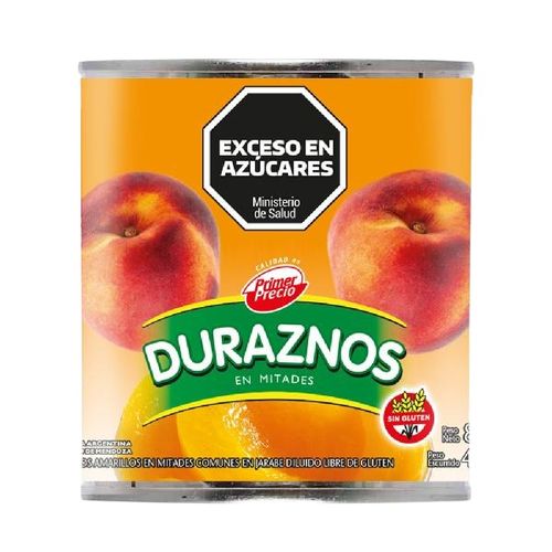 Duraznos Primer Precio en Mitades 820g