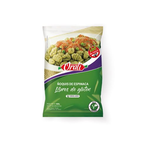 ÑOQUIS ESPINAC SIN GLUTEN