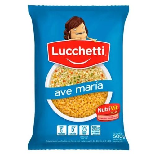 Fideos Lucchetti Dedalitos 500g