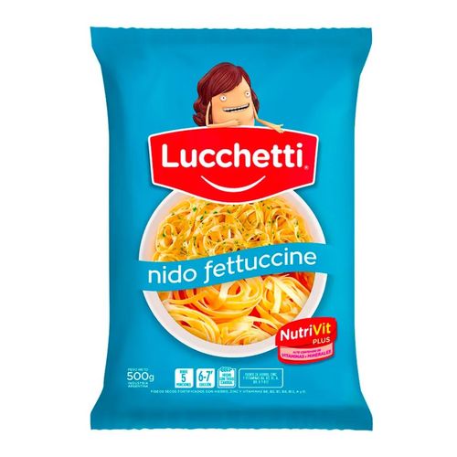 Fideos Lucchetti Nido Fettuccine 500g
