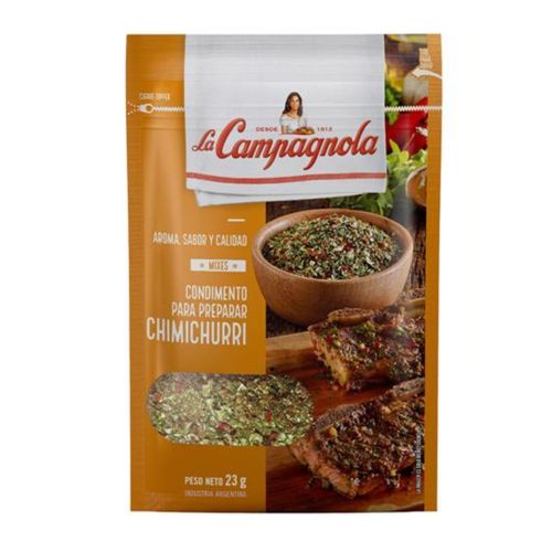 Condimento Para Preparar Chimichurri La Campagnola 23g