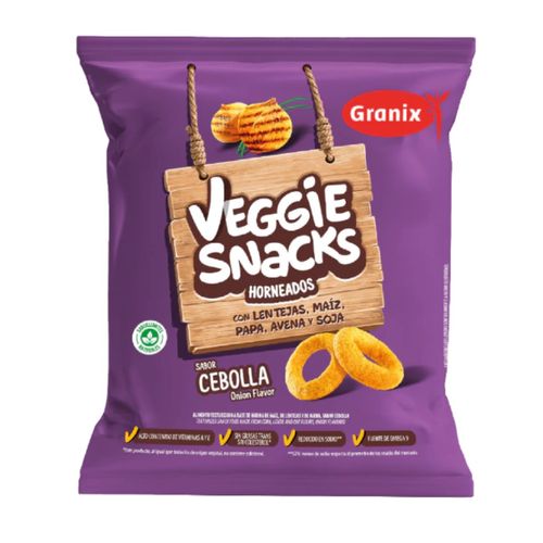 Veggie Snacks Granix Sabor Cebolla 90g