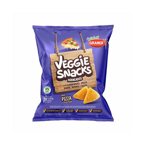 Veggie Snacks Granix Sabor Pizza 90g
