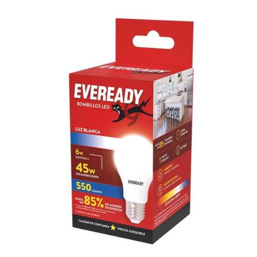 LAMPARA LED 6W BCO (G3)