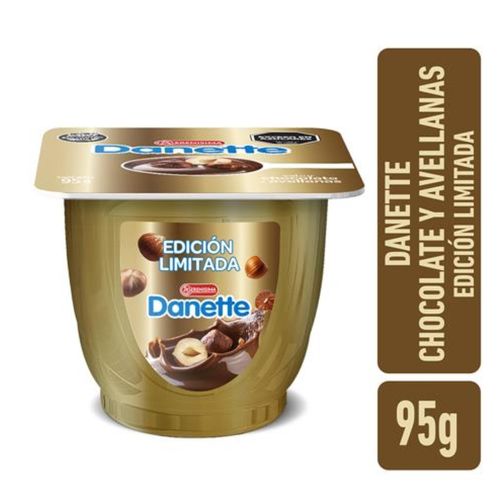 Postre Chocolate Y Avellanas Danette 95g
