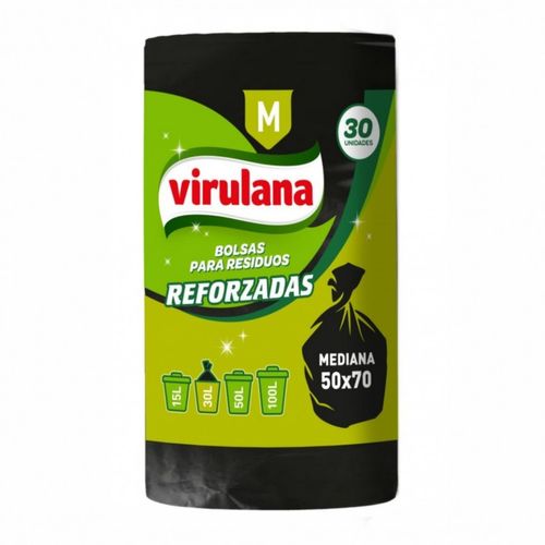 Bolsa de Residuos Virulana 50x70cm x 30u