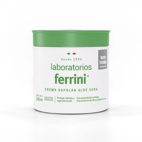 Crema Sapolán Aloe Vera Ferrini 200ml