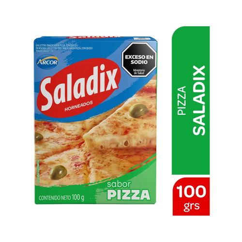 Galletitas Saladix Snacks Pizza 100g