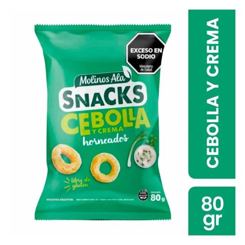 SNACKS CEBOLLA Y CREMA