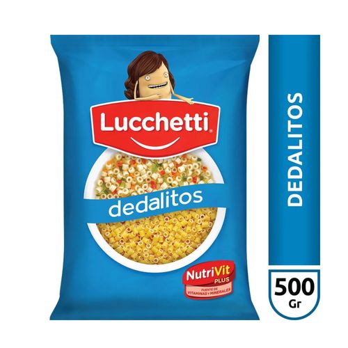 Fideos Lucchetti Dedalitos 500g
