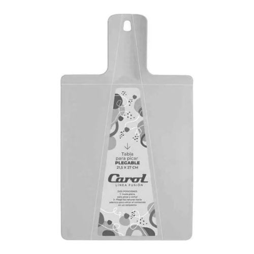 TABLA PICAR PLASTIC GRIS