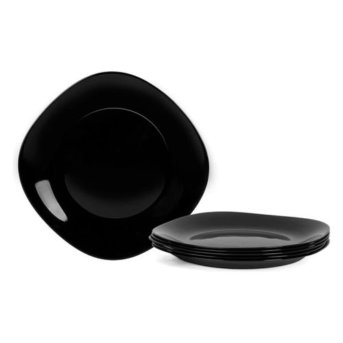 PLATO POSTRE CUAD OPAL NG