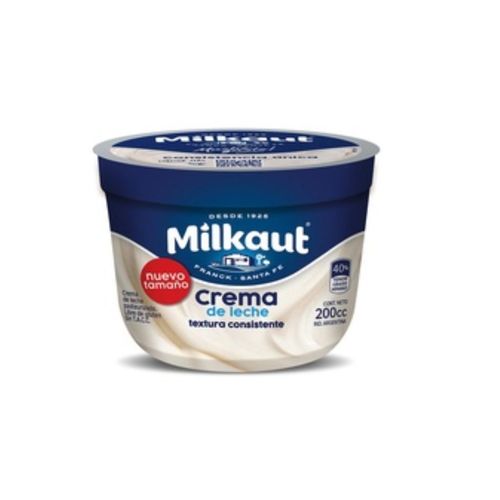 Crema de Leche Simple Milkaut 200g