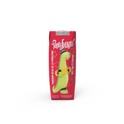 Jugo Pura Frutta Manzana Roja 250ml