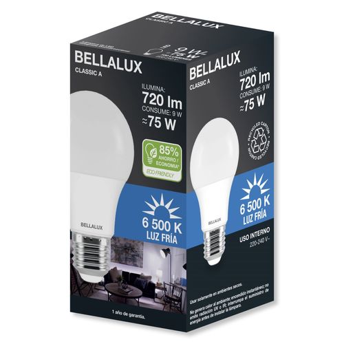 LED 9W 865 BEL 220-240V